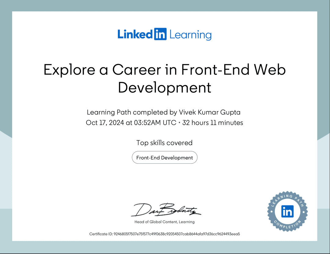 Explore a Career in Front-End Web Development