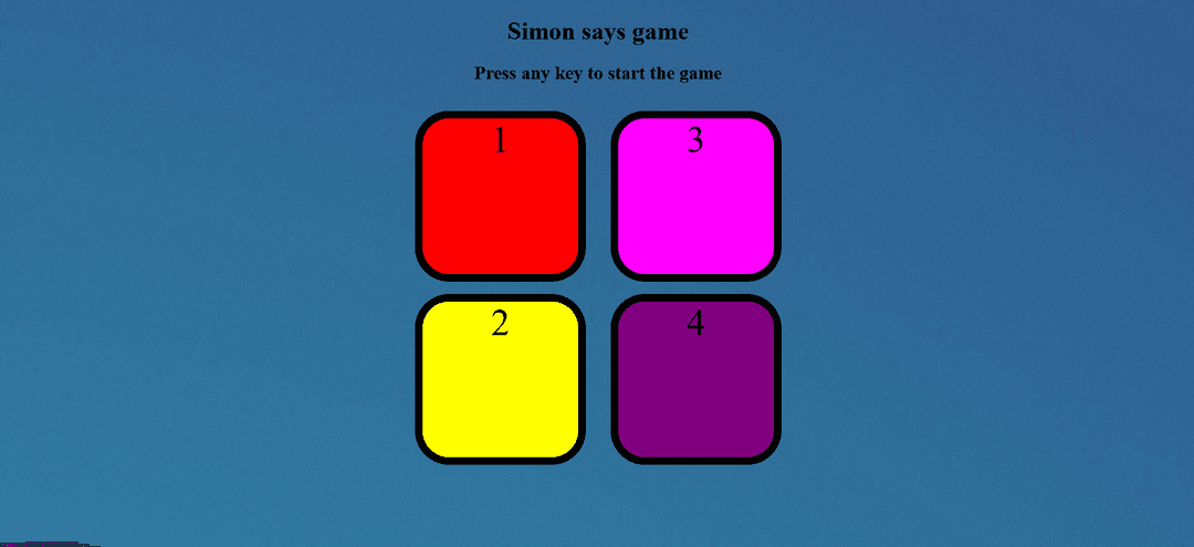 Simon-Says-Game